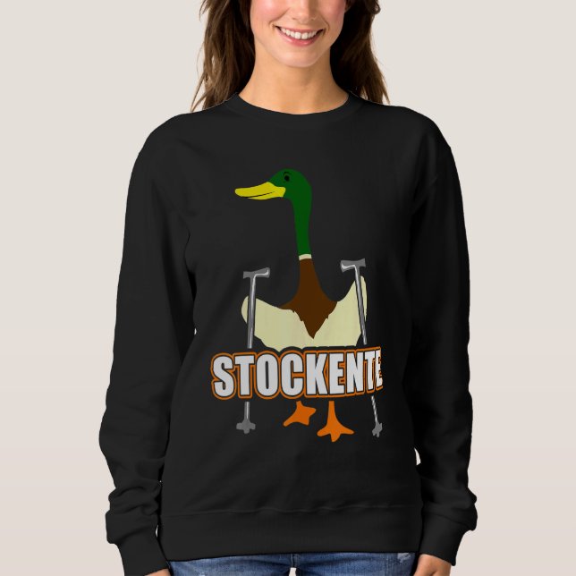 Mallard Anka Nordic Walking Anka T Shirt (Framsida)