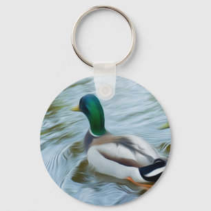 Mallard Anka Nyckelring