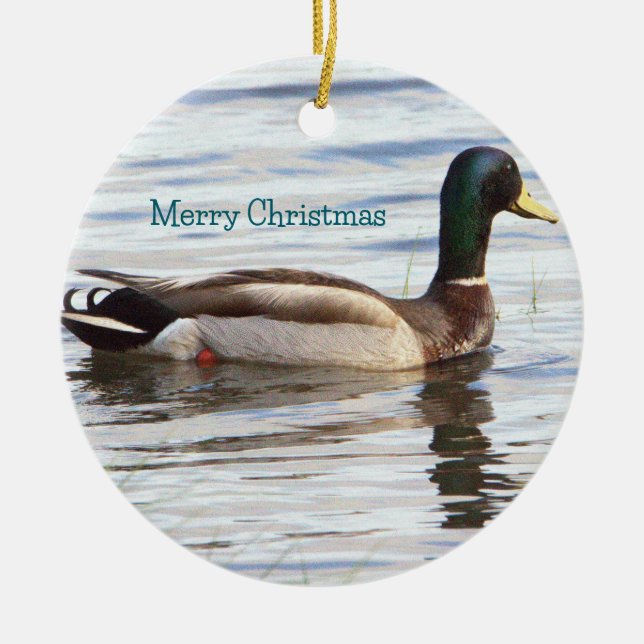 Mallard Anka Ornament (Framsidan)