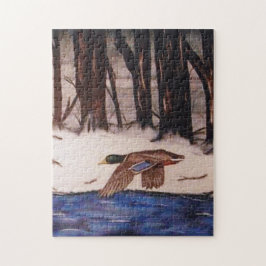 Mallard Anka på Uppdrag Pussel