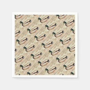 Mallard Anka Photo Pappersservett