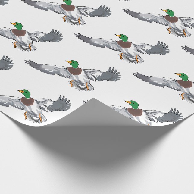 Mallard Anka Presentpapper (Hörn)