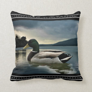 Mallard Anka Sjö Kudde