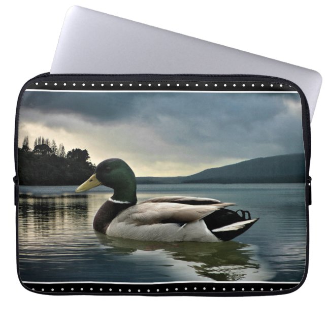 Mallard Anka Sjö Laptop Fodral (Framsidan)