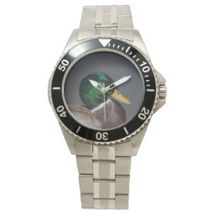 Mallard Anka Stainless Steel Manar bevakning Drake Armbandsur