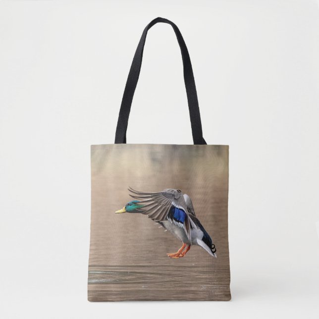 Mallard Anka under flygning Tygkasse (Framsida)