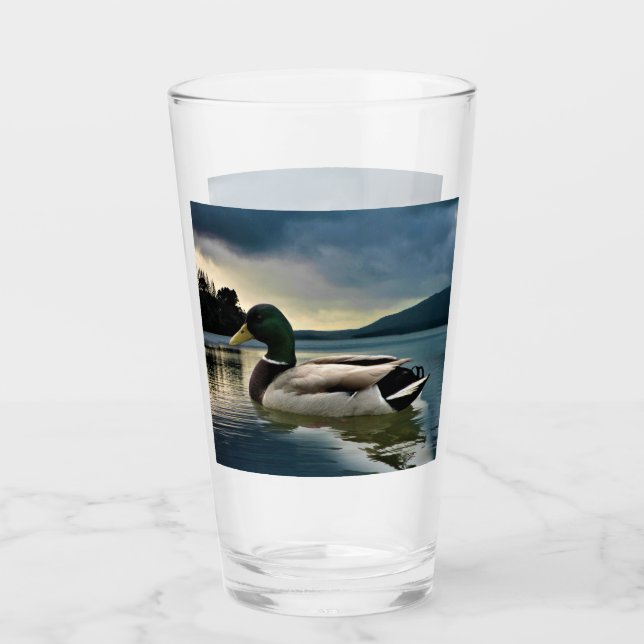 Mallard Anka vid Sjö Glaskopp (Framsida)