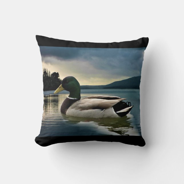 Mallard Anka vid Sjö Kudde (Framsida)