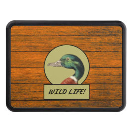 Mallard Anka Wood Grain Lastbil Hitch Cover Dragkroksskydd