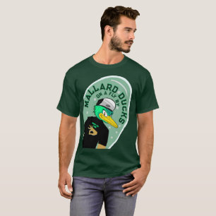 Mallard Ankor på en flygning av T-Shirt