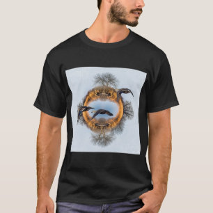 Mallard Ankor på en fredlig planet T Shirt