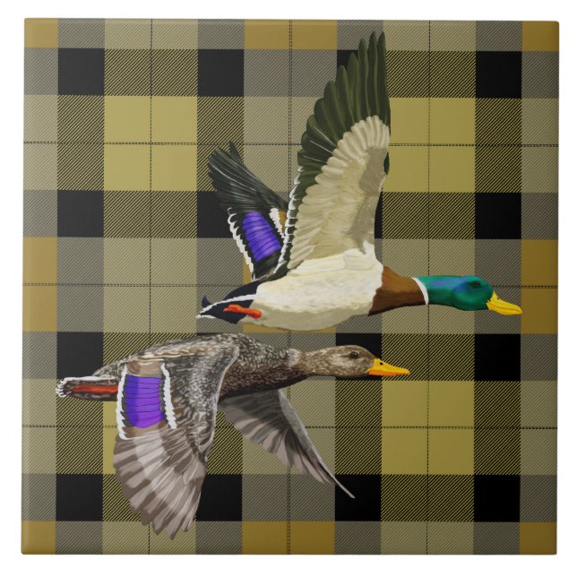 Mallard Ankor på Play Kakelplatta (Framsidan)