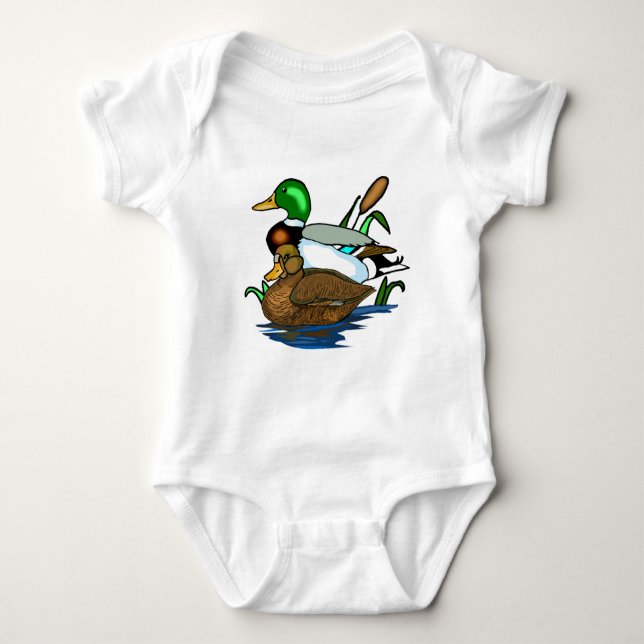 Mallard ankor tee shirt (Framsida)