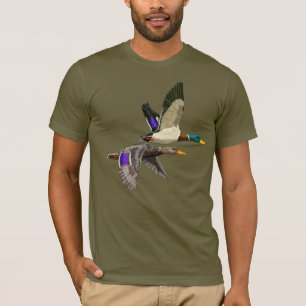 Mallard Ankor under flygning T Shirt