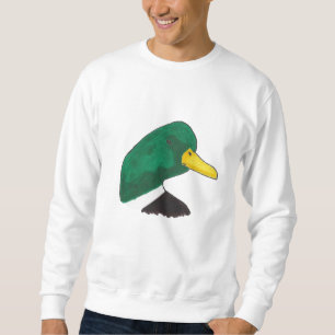 Mallard Bird Artistic Anka Lång Ärmad Tröja