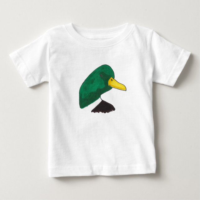 Mallard Cute Anka T Shirt (Framsida)