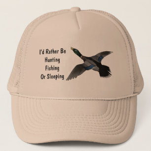 Mallard Drake Anka Wildlife Bird Truckerkeps