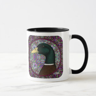 Mallard Drake Mosaic Circle Mugg