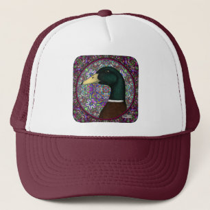 Mallard Drake Mosaic Circle Truckerkeps