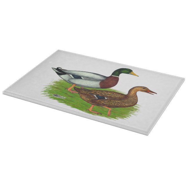 Mallard Drake och Anka (Hörn)