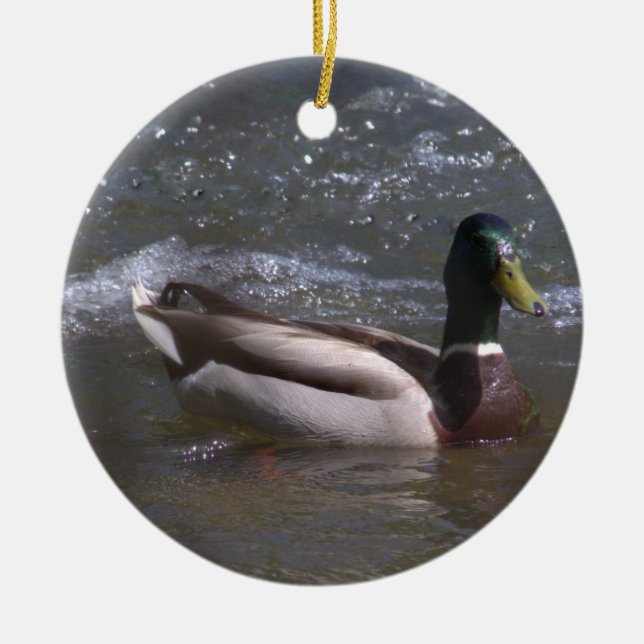 Mallard Drake Ornament (Framsidan)