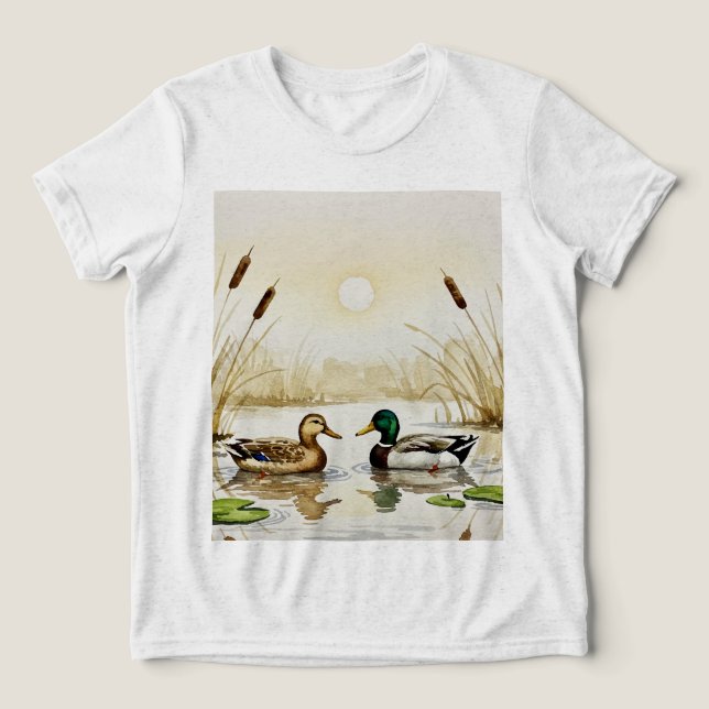 Mallard ducks t shirt (Design Framsida)