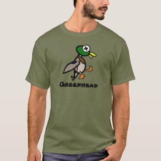 Mallard Greenhead Drake Dead Anka - Hunt T Shirt