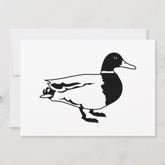 Mallard Inbjudningar (Framsida)