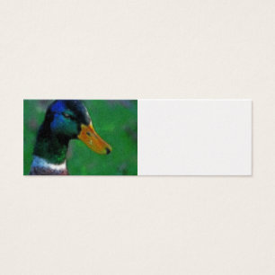 Mallard-profilkort Litet Visitkort