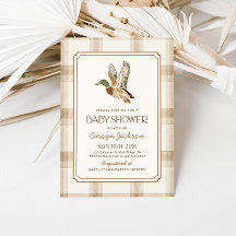 Mallardand Baby Shower