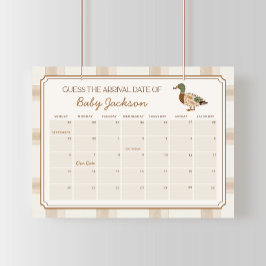 Mallardandunge Förlossningsdatum Kalender Spel Sky Poster