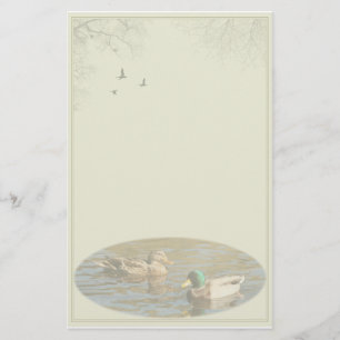 Mallardpar anpassade brevpapper