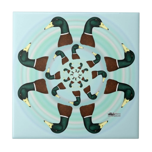 Mallards Galore! Kakelplatta (Framsidan)