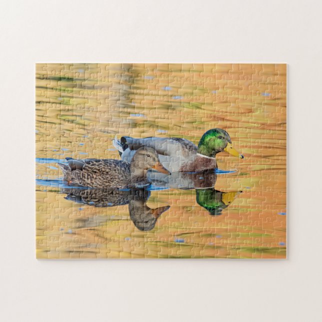 Mallards par pussel (Horisontell)