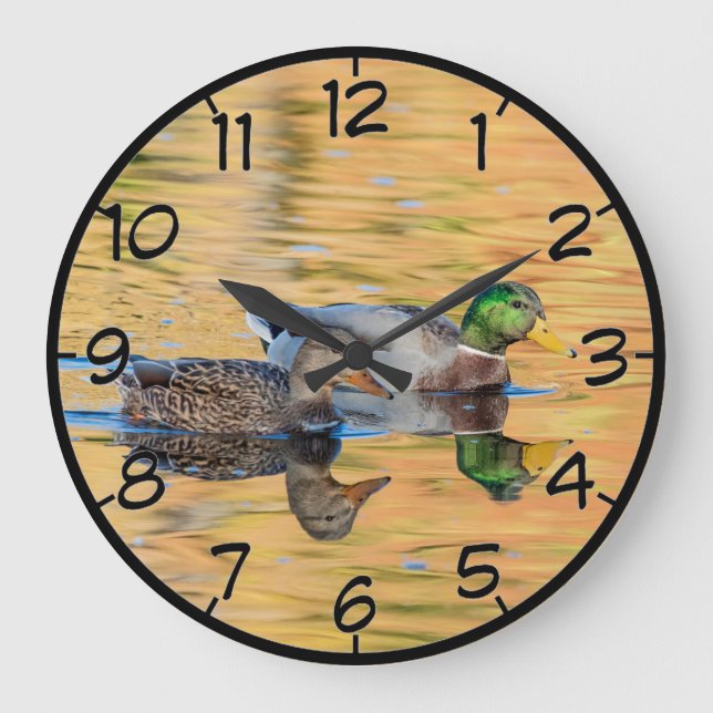 Mallards par stor klocka (Framsida)