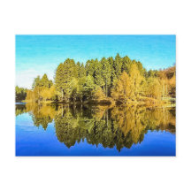 Mallards Pike Sjö vycard