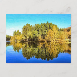 Mallards Pike Sjö vycard Vykort