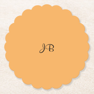 MALLAT färg med fast gult, gyllene Underlägg Papper