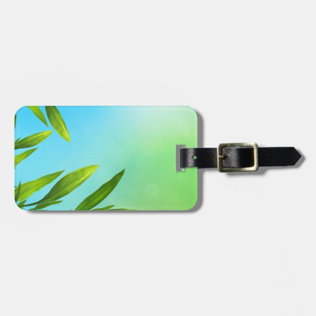 Mallbagageetikett Bagagebricka (Horisontell Framsida)