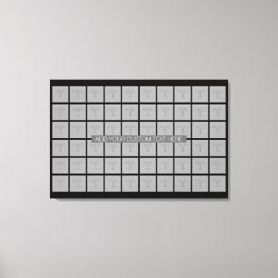 MallCollage för 60 foto - kan redigera färg Canvastryck