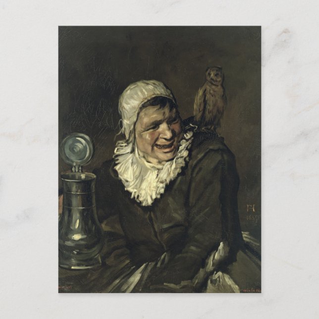 Malle Babbe, 1869 Vykort (Framsida)