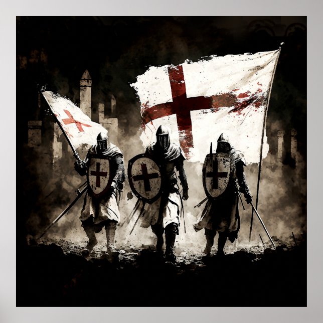 Mallen Knight anger Heligans stad Poster (Framsidan)