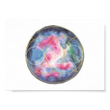 Mallen poster/Krystalrutnät för gudförbindelse