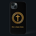 Mallen Svarta och Guld Kor Namn<br><div class="desc">Utformning av Finare golden kor,  anpassa med ditt namn</div>