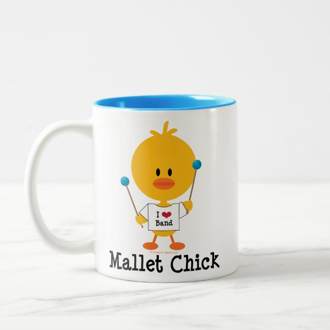 Malletchicktravel mug Två-Tonad mugg (Vänster)
