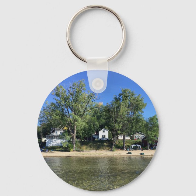 Malletts Bay Camp Keychain Nyckelring (Framsida)