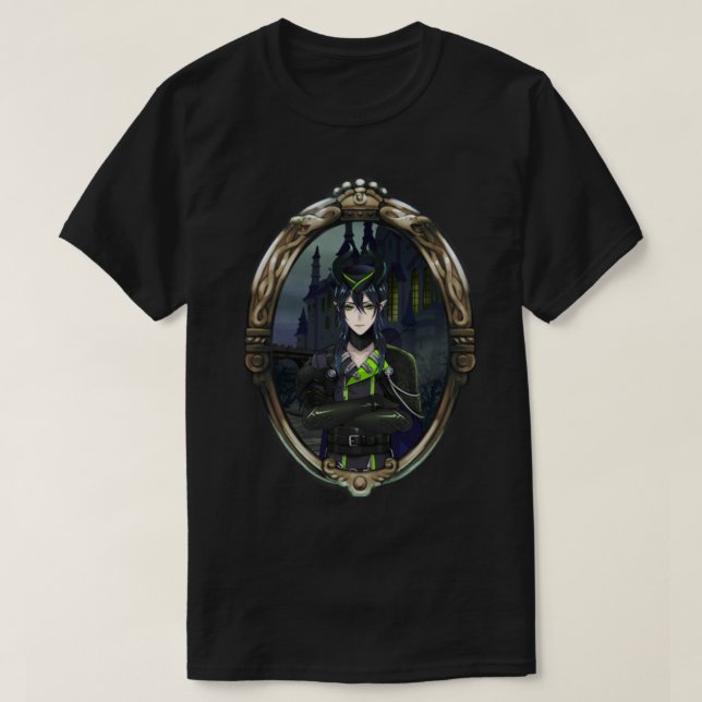 Malleus Draconia (Twisted Wonderland) 1.png T Shirt (Design framsida)