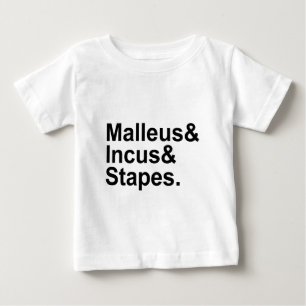 Malleus Incus Stapes   Mellanörats tre ben T-shirt