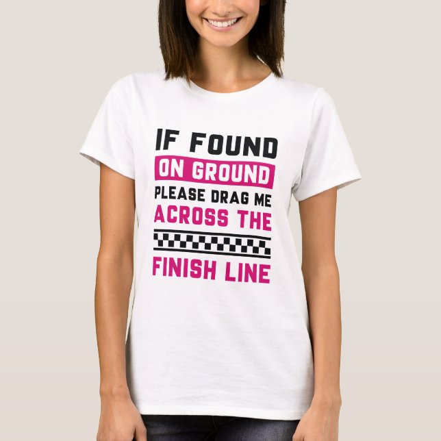 Mållinje T Shirt (Framsida)