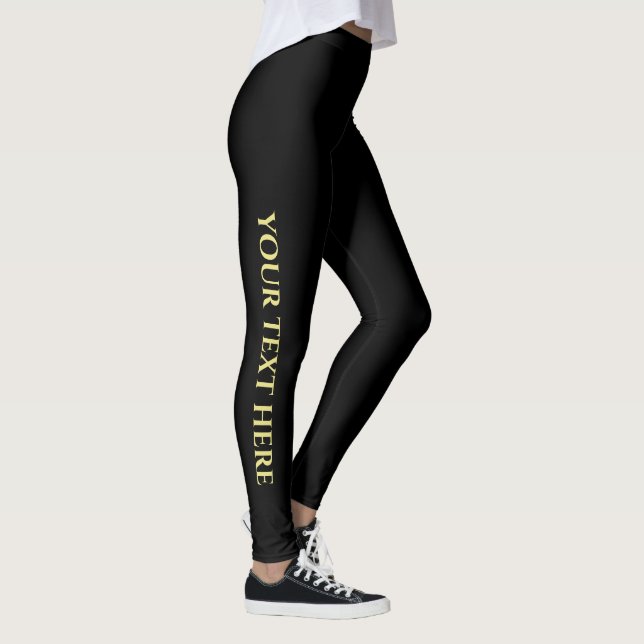 Mallkopplingar Lägg till Logotyp  här Elegant svar Leggings (Höger)